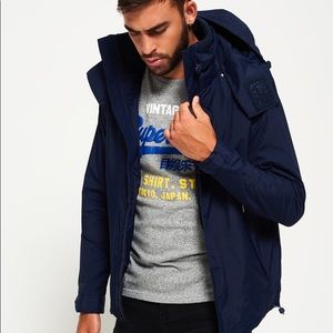 superdry artic hooded cliff hiker jacket